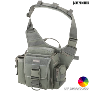Тактическая сумка MAXPEDITION Jumbo Versipack 7,4L, Foliage Green, 0412F